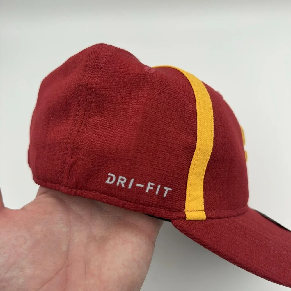 USC Trojans Hat Cap Fitted Youth One Size NCAA Football Nike Dri-FIT Aerobill